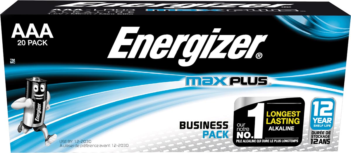 Energizer Batterijen Max Plus Aaa Pak Van 20 Stuks huismerk kopen in de aanbieding Energizer Batterijen Max Plus Aaa Pak Van 20 Stuks huismerk kopen in de aanbieding
