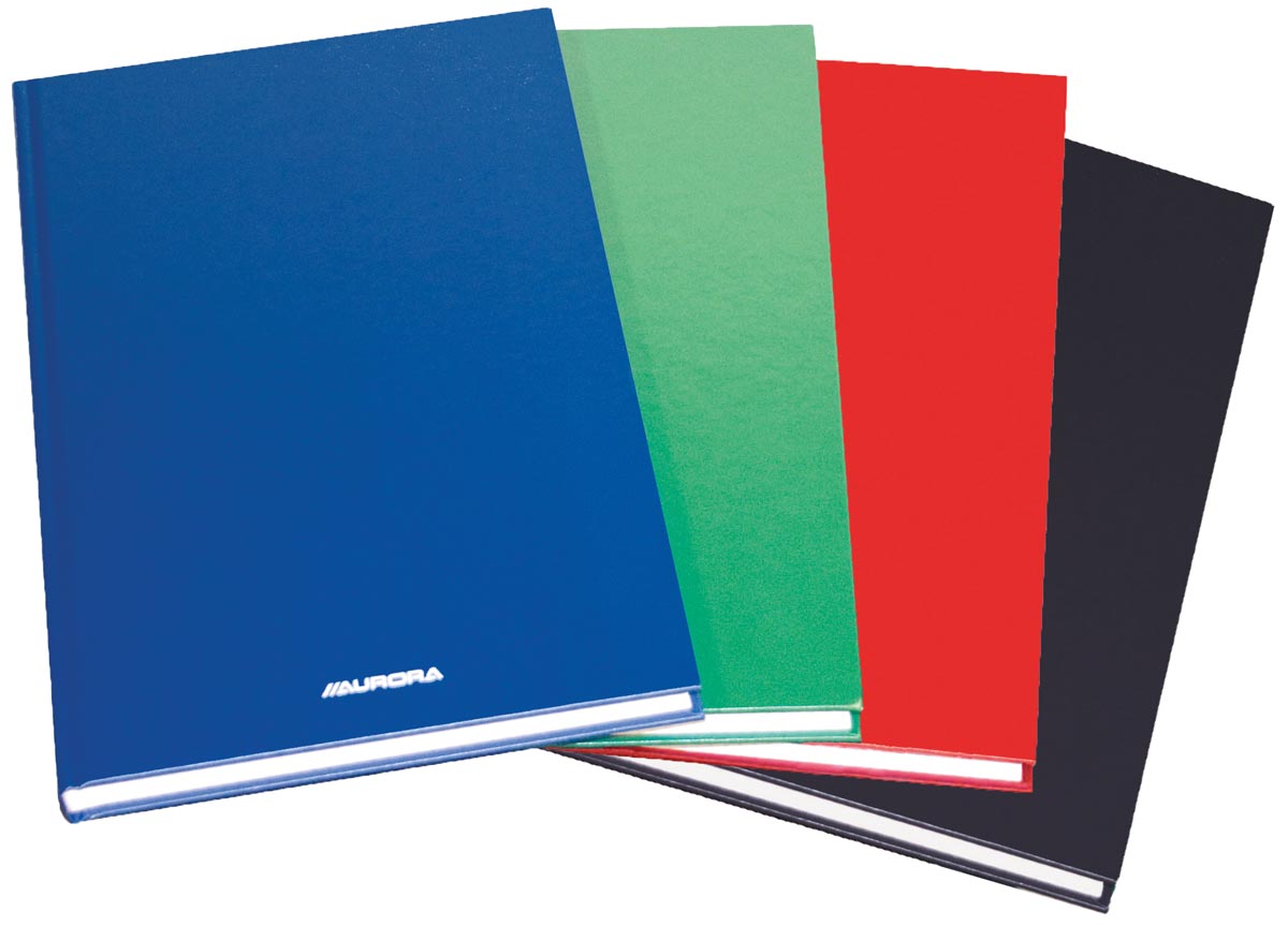 Aurora Magazijnboek, ft 21,5x33,5 cm, commercieel geruit, 192 bladzijden Aurora Magazijnboek, ft 21,5x33,5 cm, commercieel geruit, 192 bladzijden
