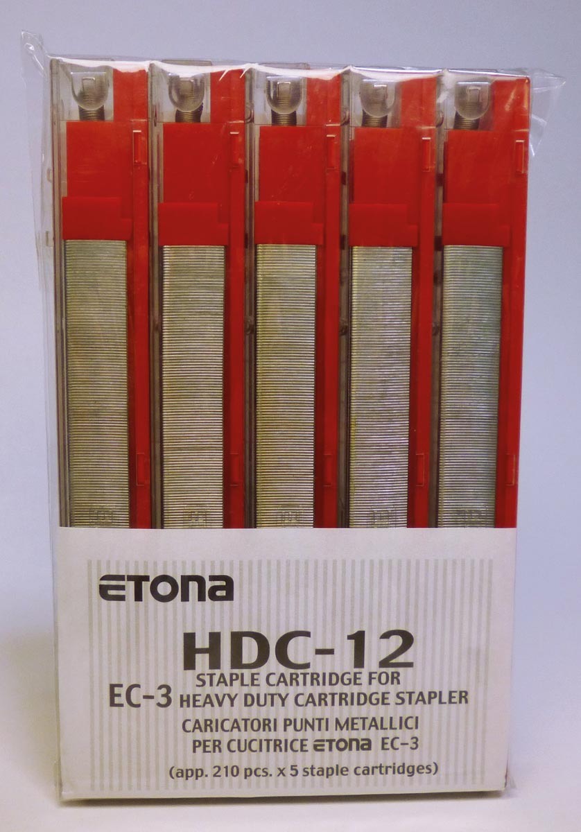 Etona nietjescassette voor EC-3, capaciteit 56 - 80 blad, pak van 5 stuks afbeelding