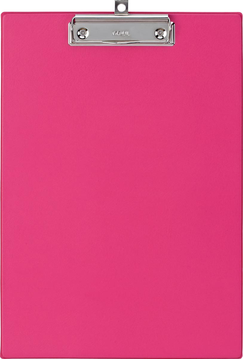 Maul klemplaat, uit PP, voor ft A4, roze