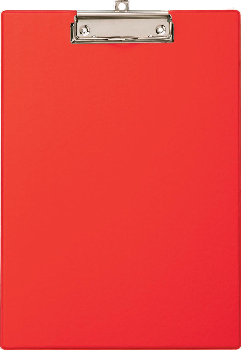 MAUL klemplaat pvc A4 staand rood MAUL klemplaat pvc A4 staand rood
