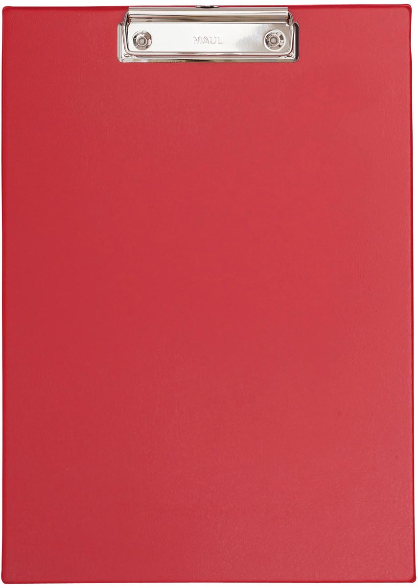 MAUL klemplaat Poly, PP folie, A4 staand, rood afbeelding