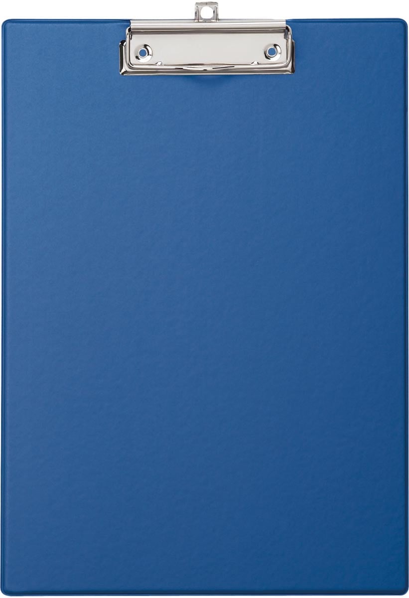 MAUL klemplaat Poly, PP folie, A4 staand, blauw afbeelding