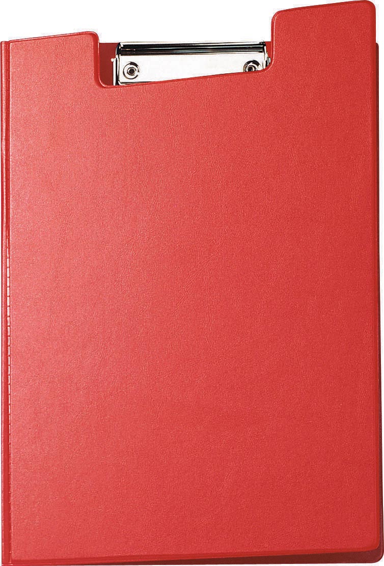 MAUL klembordmap met insteek binnenzijde pvc A4 staand rood MAUL klembordmap met insteek binnenzijde pvc A4 staand rood
