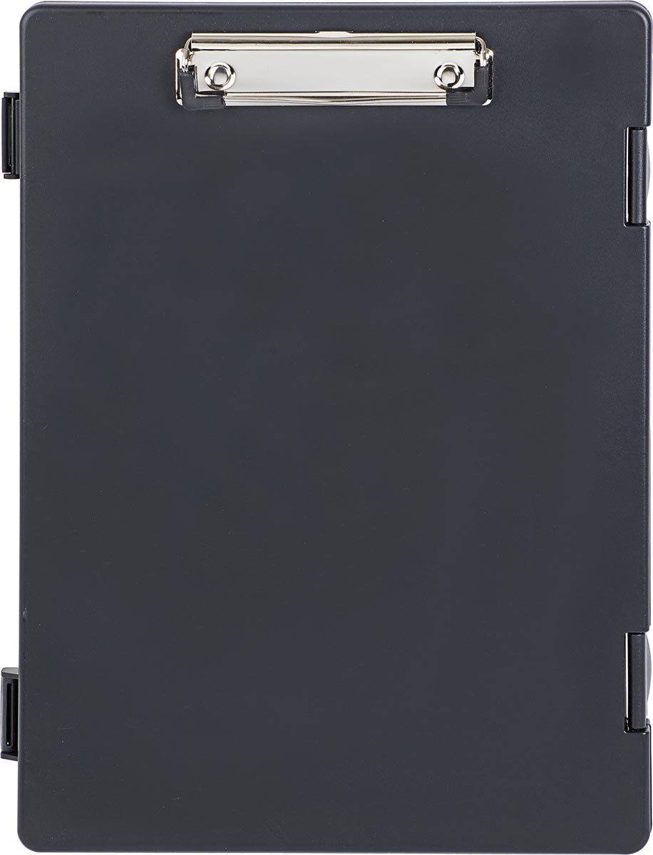 MAUL klembordkoffer Lefty hard kunststof PP linksdraaiend open A4 33.5x24.5x2.5cm zwart afbeelding