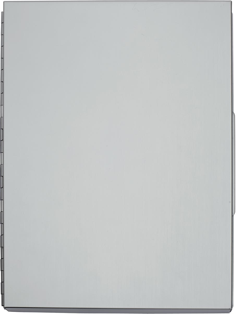 MAUL klembordkoffer aluminium Assist A4 staand, draait linksom open (zijkant) MAUL klembordkoffer aluminium Assist A4 staand, draait linksom open (zijkant)