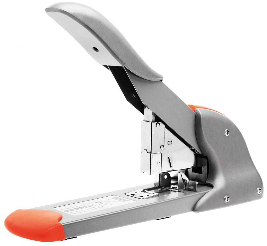Rapid Fashion Heavy Duty nietmachine HD210, zilver/oranje
