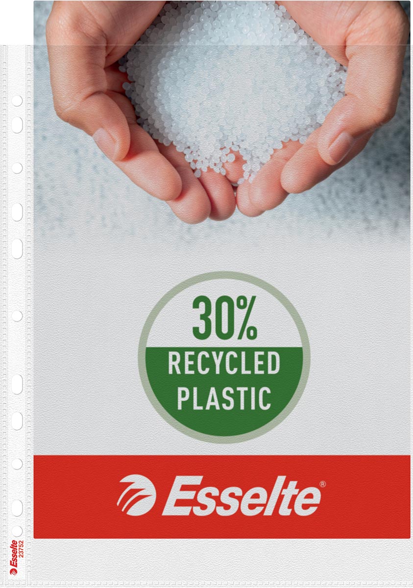 Esselte Showtas A4, 30% gerecycleerd plastic