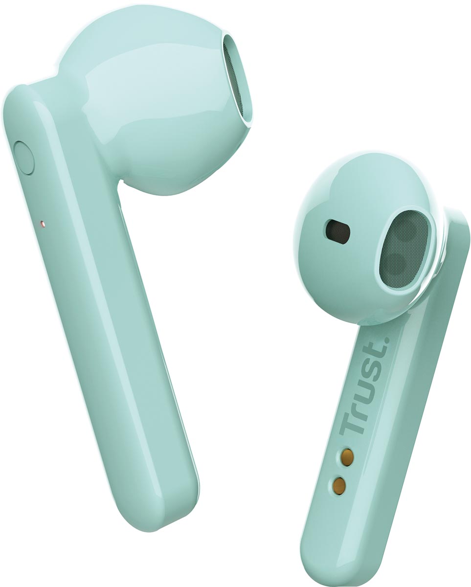 Trust Primo Touch Bluetooth draadloze oortjes, muntgroen afbeelding