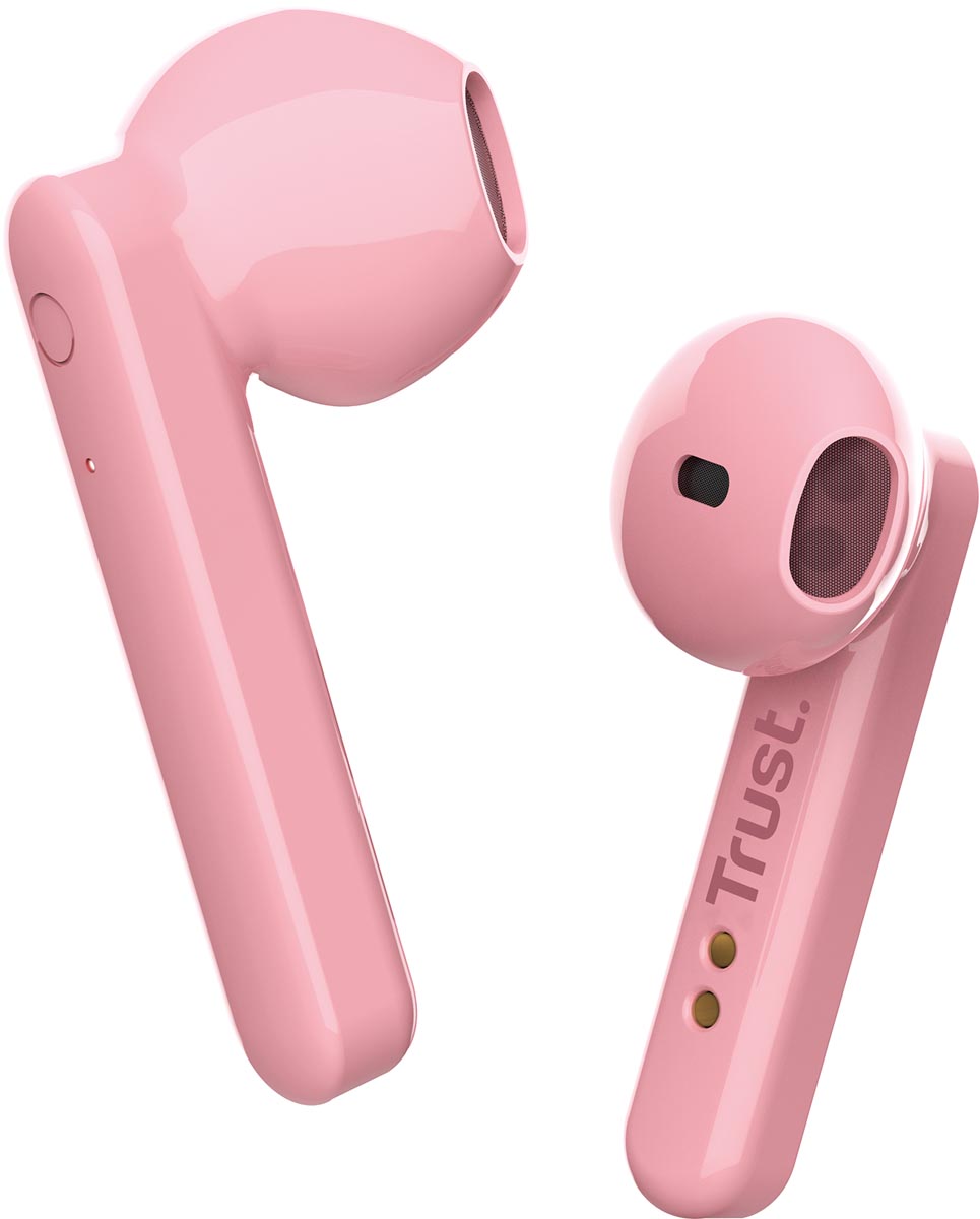 Trust Primo Touch Bluetooth draadloze oortjes, roze Trust Primo Touch Bluetooth draadloze oortjes, roze