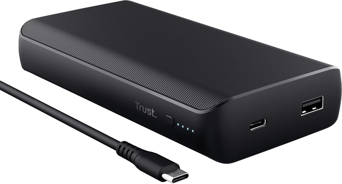 Trust Laro USB-C laptop powerbank, 65W Trust Laro USB-C laptop powerbank, 65W