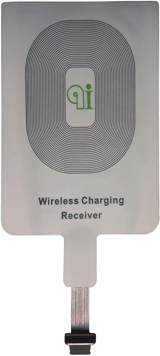 Adapter voor draadloos opladen smartphones aan bureaulamp Qi, geschikt voor Apple OS