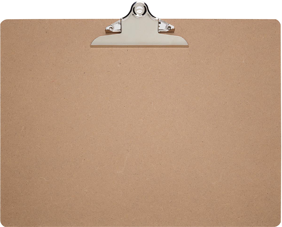 MAUL klemplaat Classic, hardboard karton, A3 liggend, bruin afbeelding