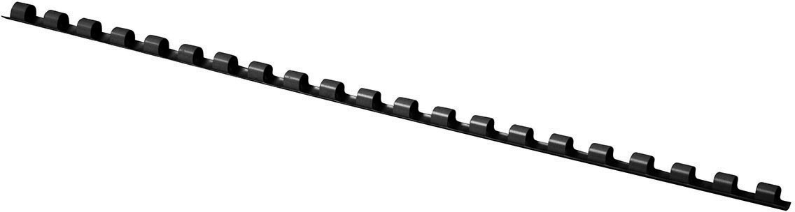 OFFICE products bindruggen, pak van 100 stuks, 6 mm, zwart
