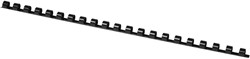 OFFICE products bindruggen, pak van 100 stuks, 8 mm, zwart