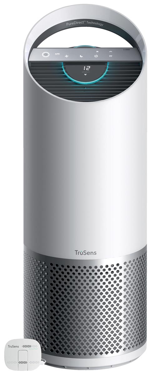 Leitz TruSens Z-3000 luchtreiniger, met SensorPod luchtkwaliteitsmonitor, tot 70 m² Leitz TruSens Z-3000 luchtreiniger, met SensorPod luchtkwaliteitsmonitor, tot 70 m²