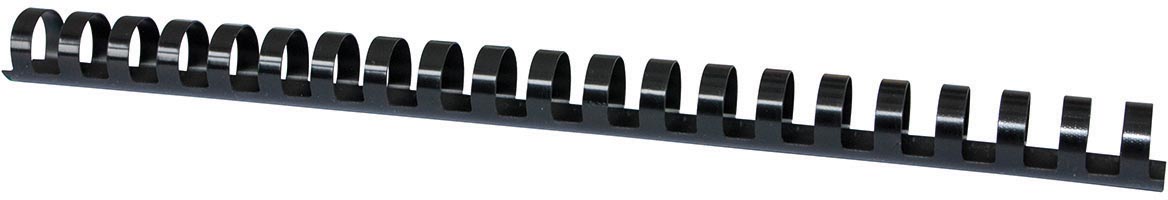 OFFICE products bindruggen, pak van 100 stuks, 16 mm, zwart