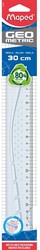 Maped latte Geometric, 30 cm, transparent