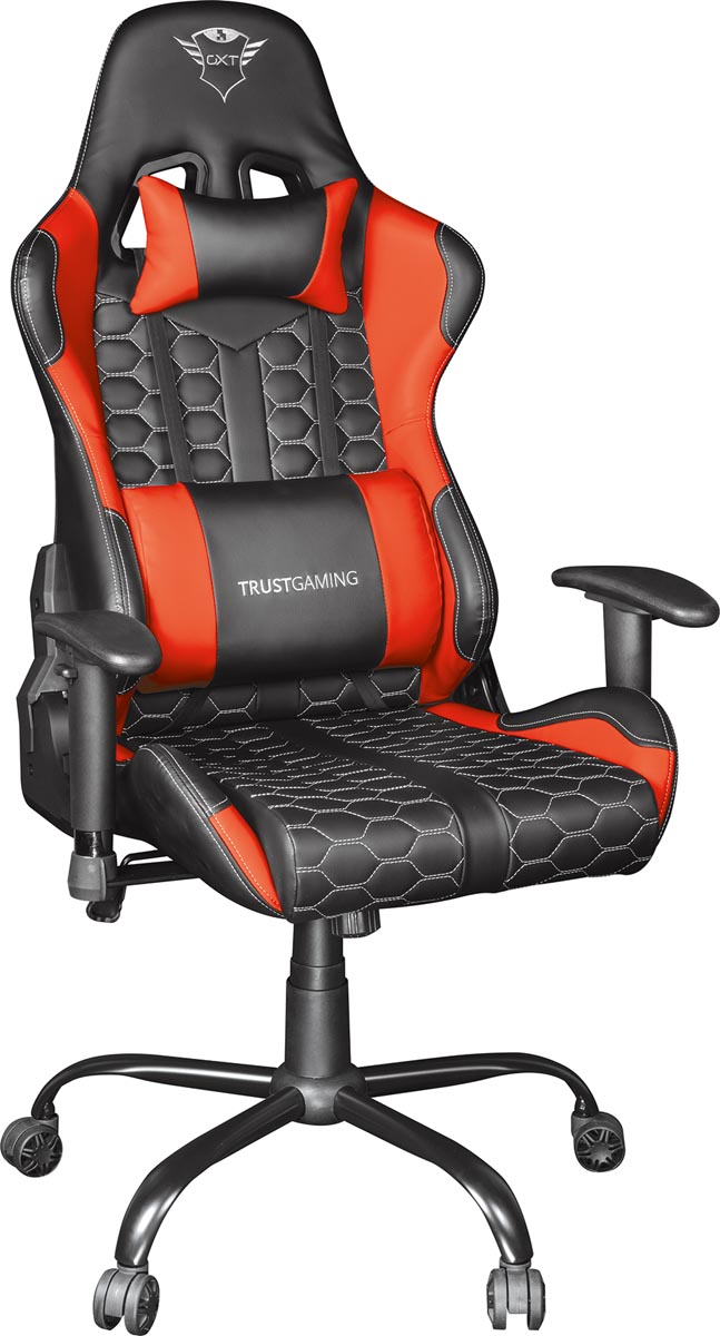 Trust GXT 708R Resto Gaming stoel, zwart-rood