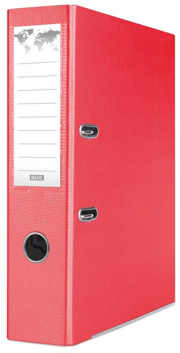 OFFICE products ordner voor A4, PP, rug van 7,5 cm, rood