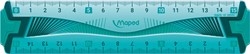 Maped latte Flex incassable, 15 cm, double graduation