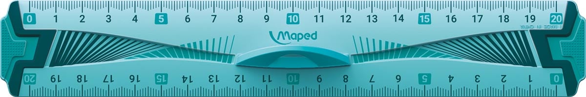Maped decimeterlat Flex dubbele decimeter, 20 cm afbeelding