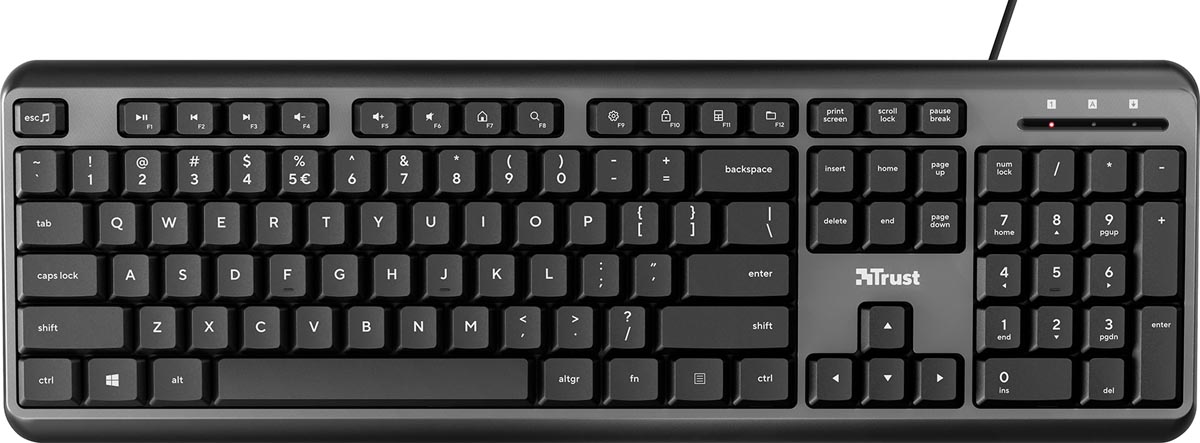Trust Ody stil toetsenbord, qwerty Trust Ody stil toetsenbord, qwerty