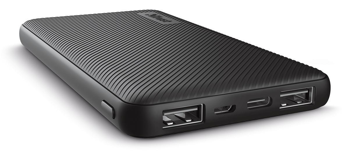 Trust Primo Eco powerbank, 10.000 mAh, zwart afbeelding