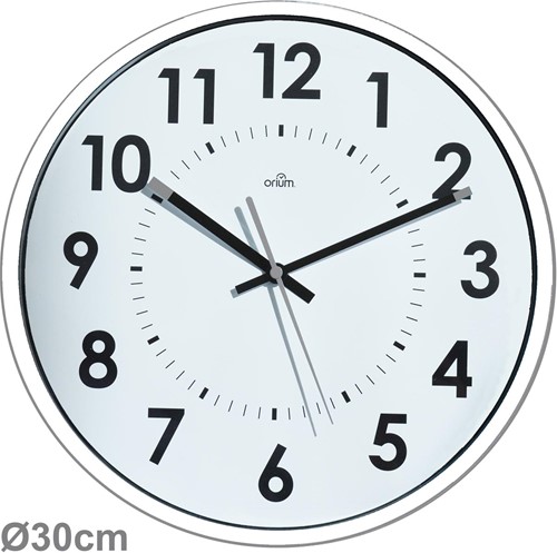 Orium by CEP wandklok, quartz, diameter 30 cm, wit