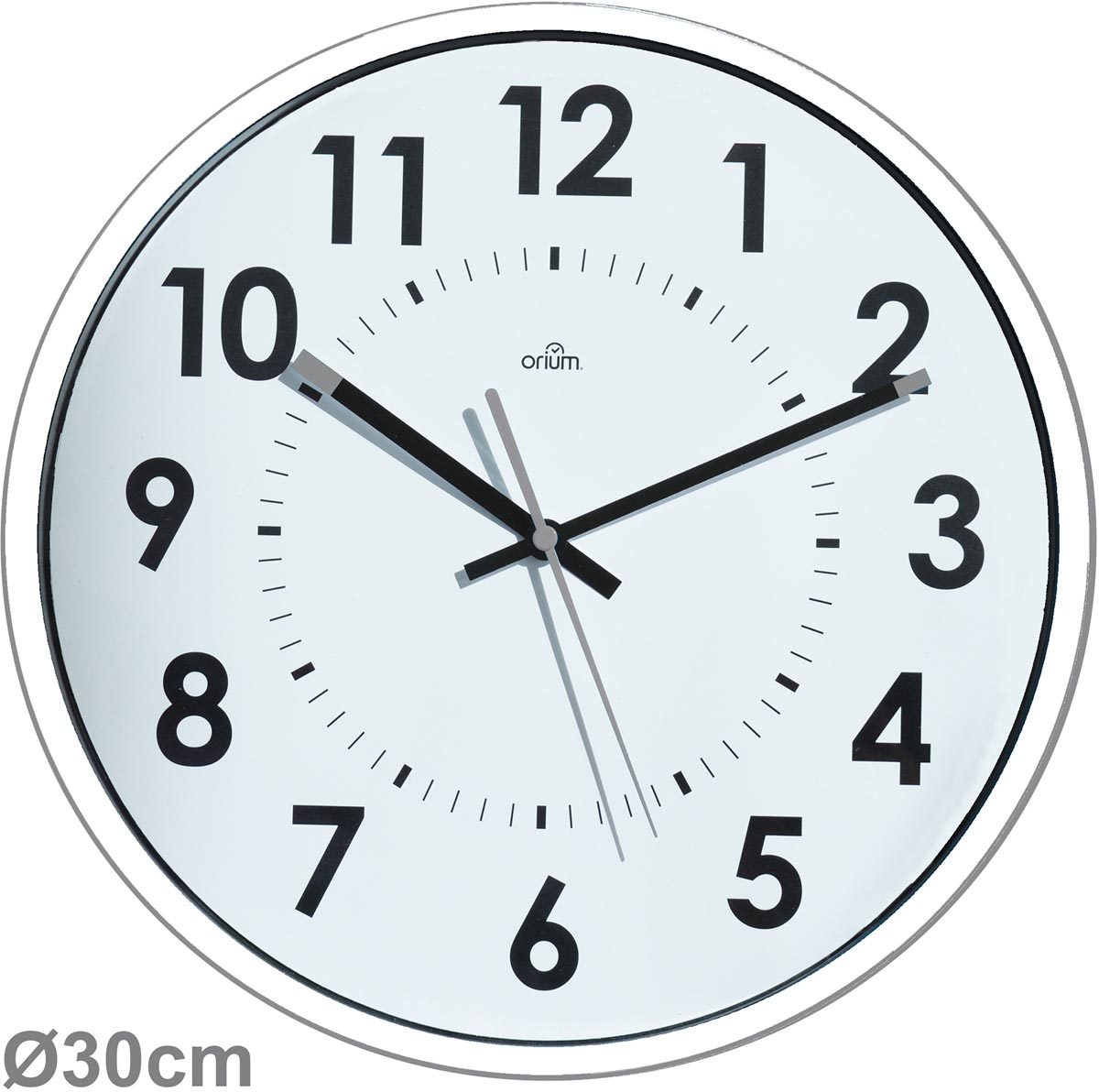 Orium by CEP wandklok, quartz, diameter 30 cm, wit