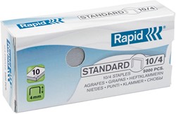 Rapid Nietjes 10/4 gegalvaniseerd doos van 5000 stuks