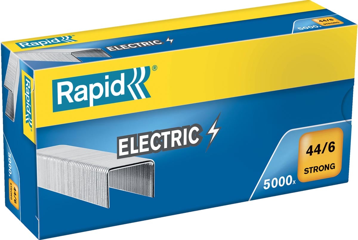 Rapid Nietjes 44/6, gegalvaniseerd, doos van 5.000 nietjes