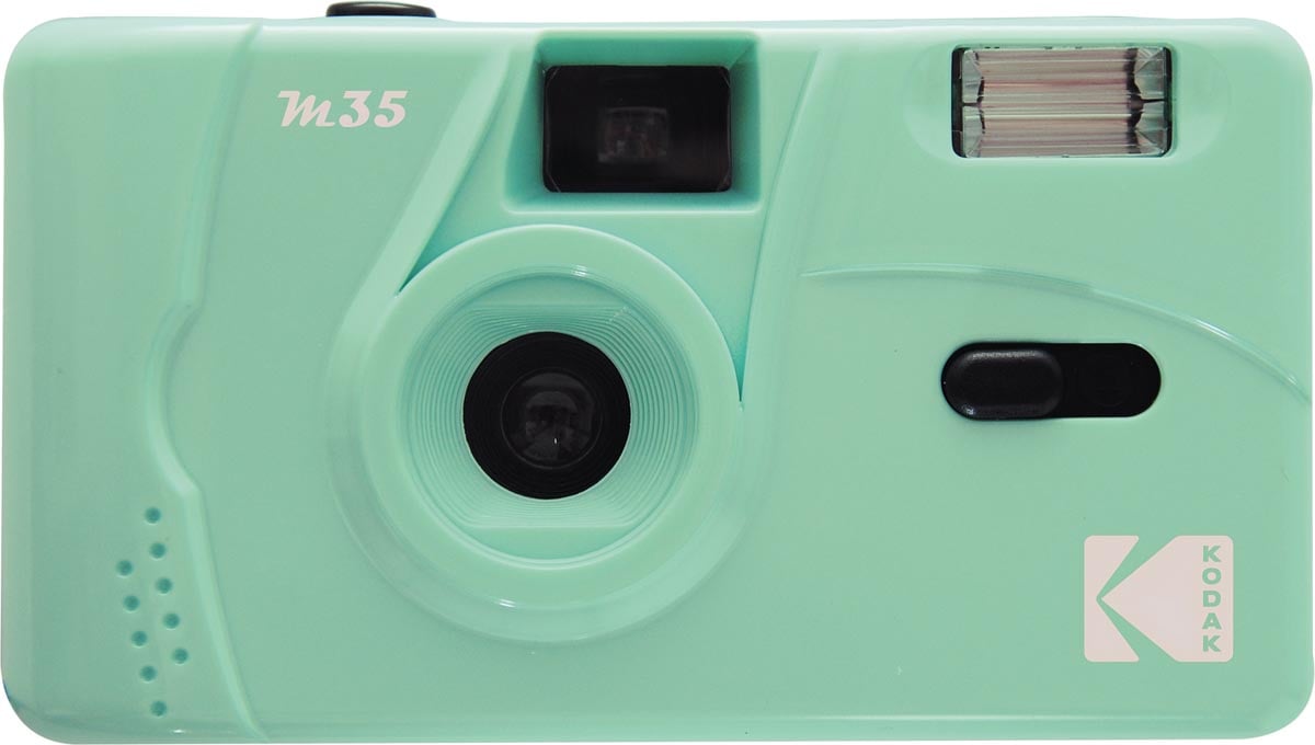 Kodak analoog fototoestel M35, groen Kodak analoog fototoestel M35, groen
