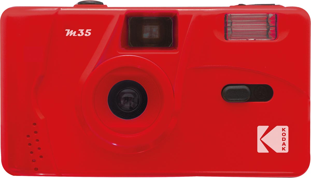 Kodak analoog fototoestel M35, rood Kodak analoog fototoestel M35, rood