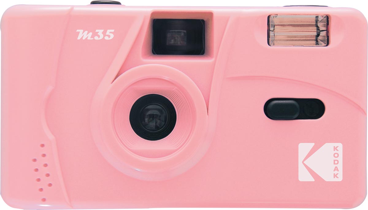 Kodak analoog fototoestel M35, roze Kodak analoog fototoestel M35, roze