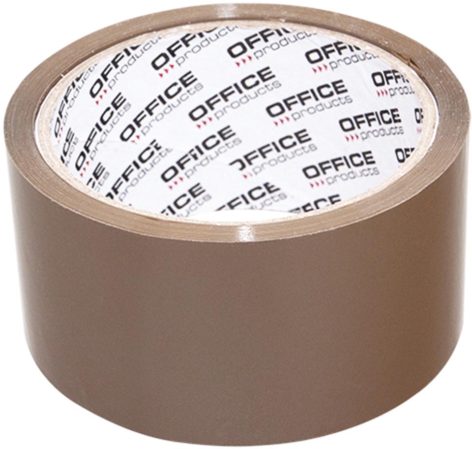 Office Products verpakkingstape, ft 48 mm x 46 m, bruin