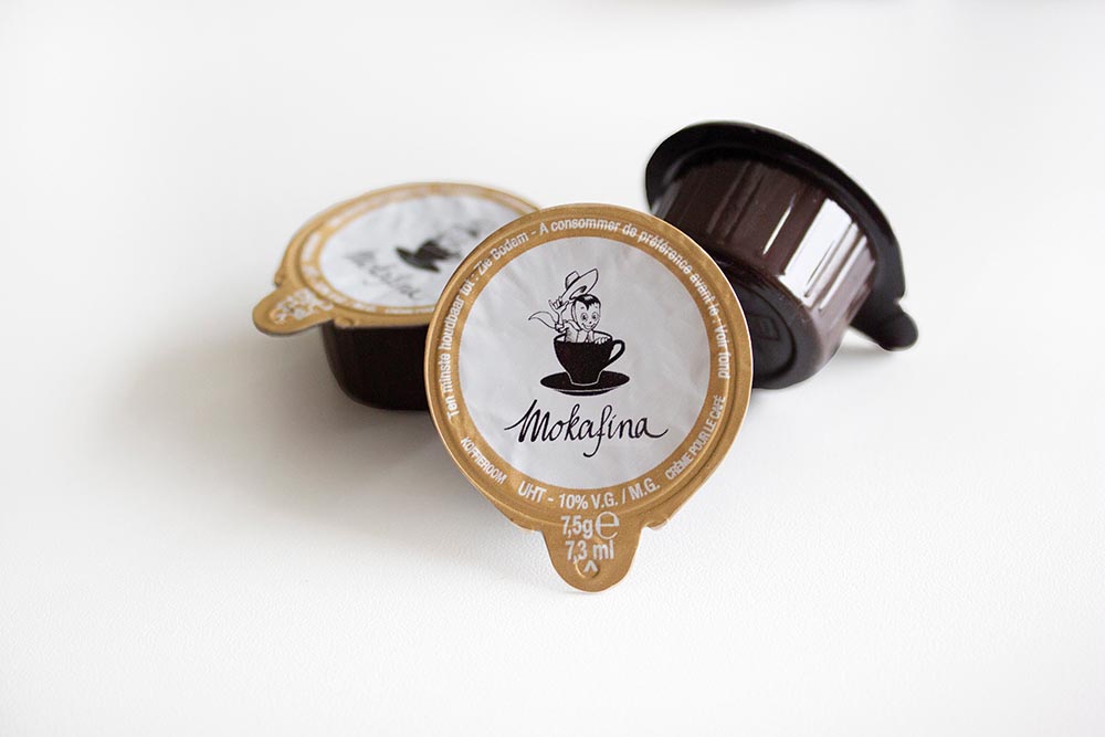 Mokafina melkkuipjes 7,3 ml, doos van 240 stuks