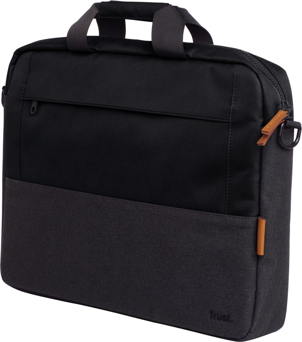 Trust laptoptas Lisboa voor 16 inch laptops, zwart afbeelding