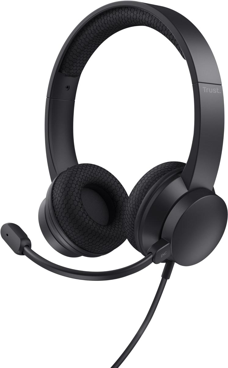 Trust USB Headset HS-260, noise cancelling afbeelding