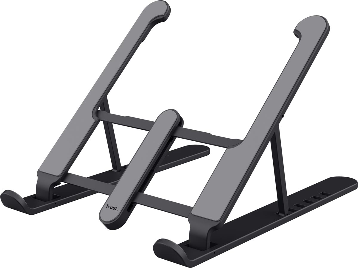 Trust Primo laptopstandaard, opvouwbaar, grijs afbeelding