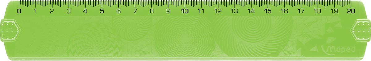 Maped lat GeoCustom 20 cm etui met 1 stuk