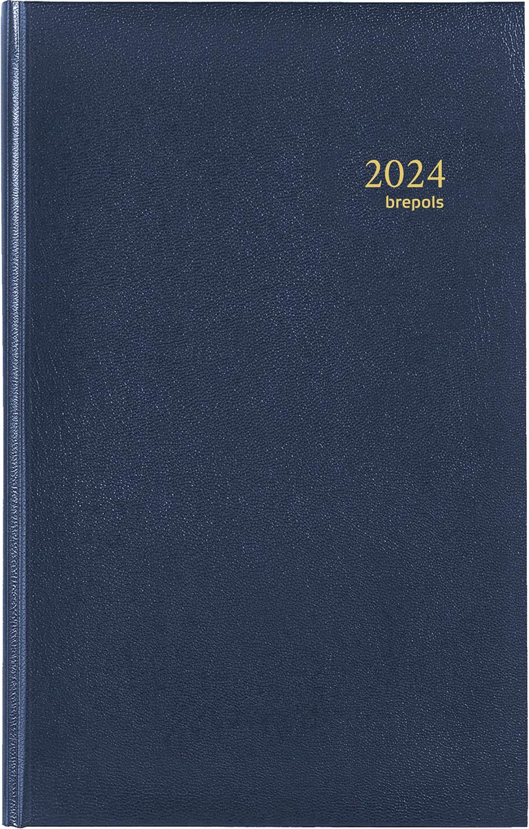 Brepols agenda Interplan Lima 6-talig, blauw, 2024 Brepols agenda Interplan Lima 6-talig, blauw, 2024