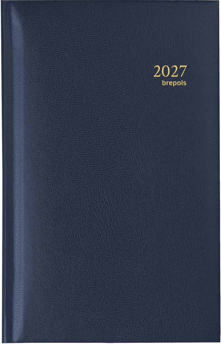 Brepols agenda Interplan Lima 6-talig, blauw, 2027