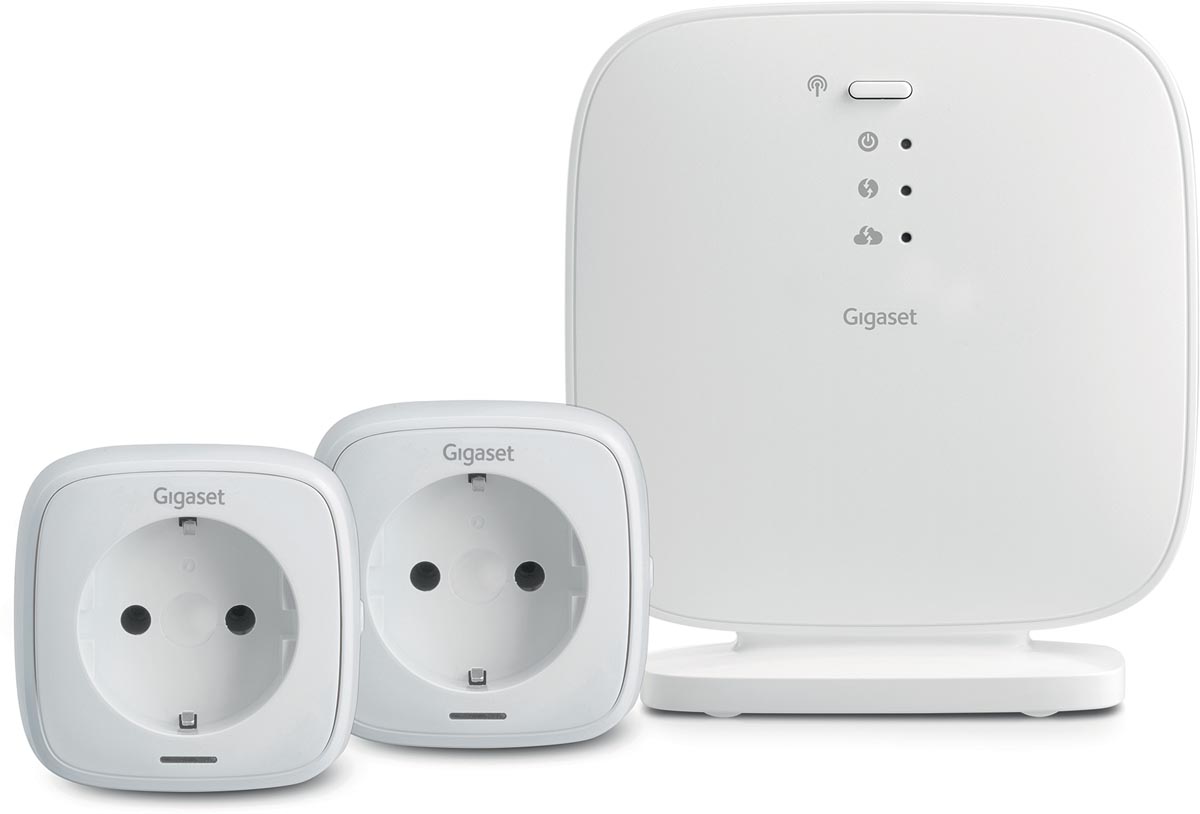 Gigaset Smart Home plug pack met basisstation en 2 slimme stekkers