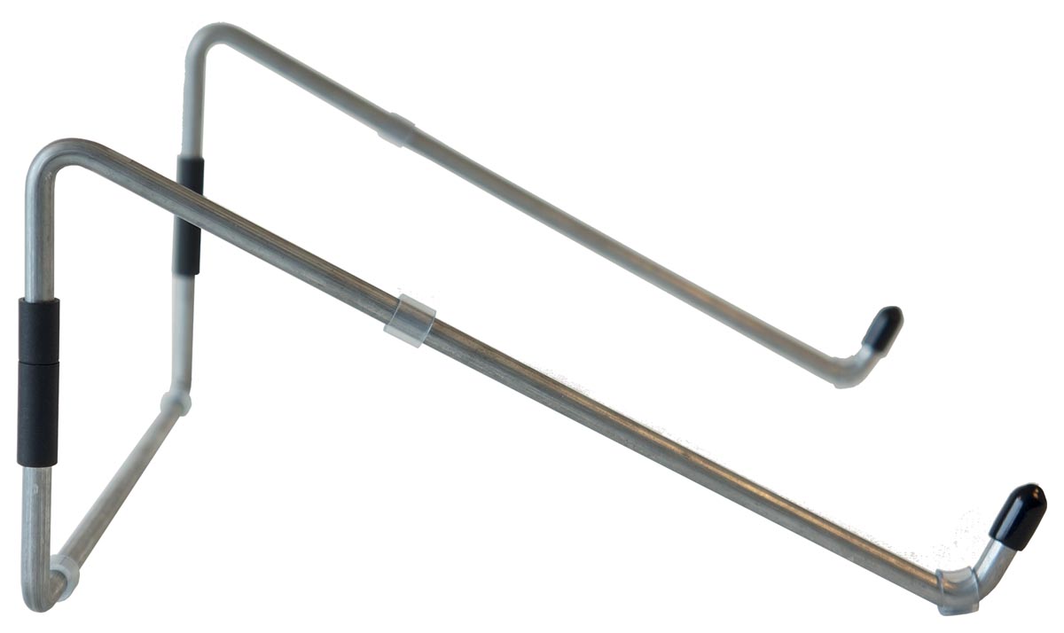 R-Go Travel laptopstandaard, zilver R-Go Travel laptopstandaard, zilver