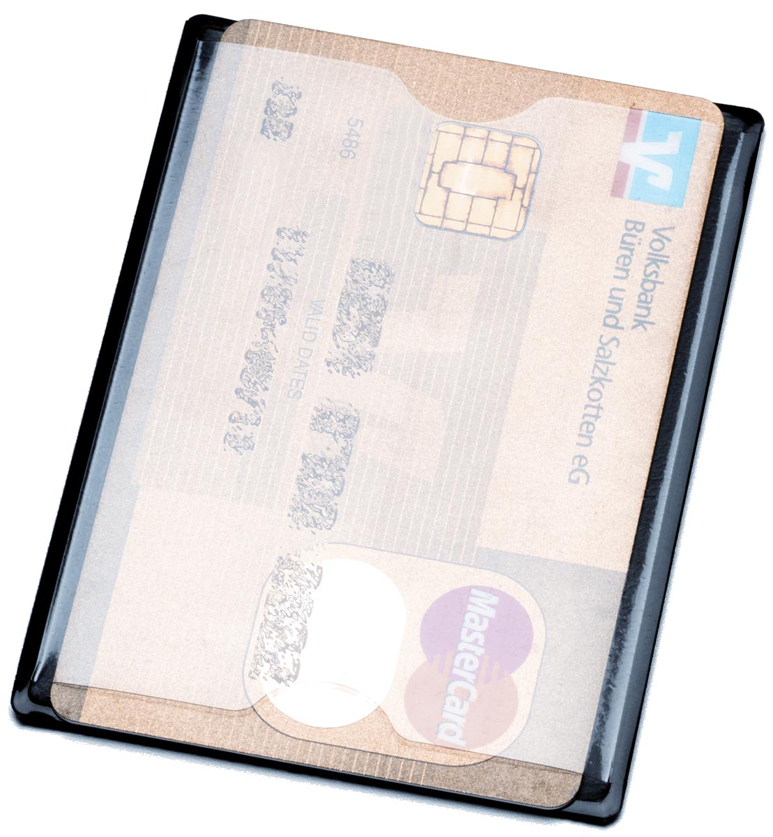 Hidentity duo etui, ft 85 x 55 mm, zwart