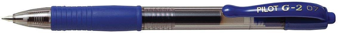 Pilot roller intrekbare Gelpen G-2 blauw afbeelding