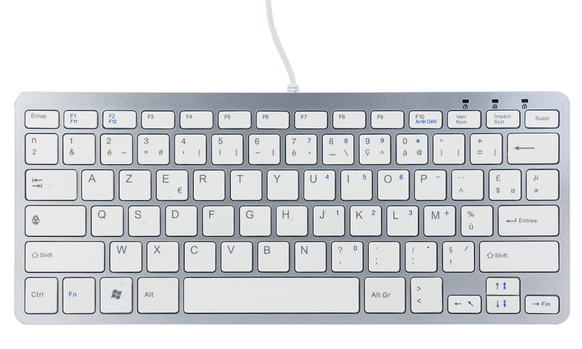 R Go Compact Toetsenbord Azerty huismerk kopen in de aanbieding R Go Compact Toetsenbord Azerty huismerk kopen in de aanbieding