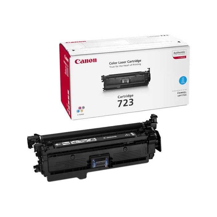 Canon toner 723C, 8.500 pagina's, OEM 2643B002, cyaan