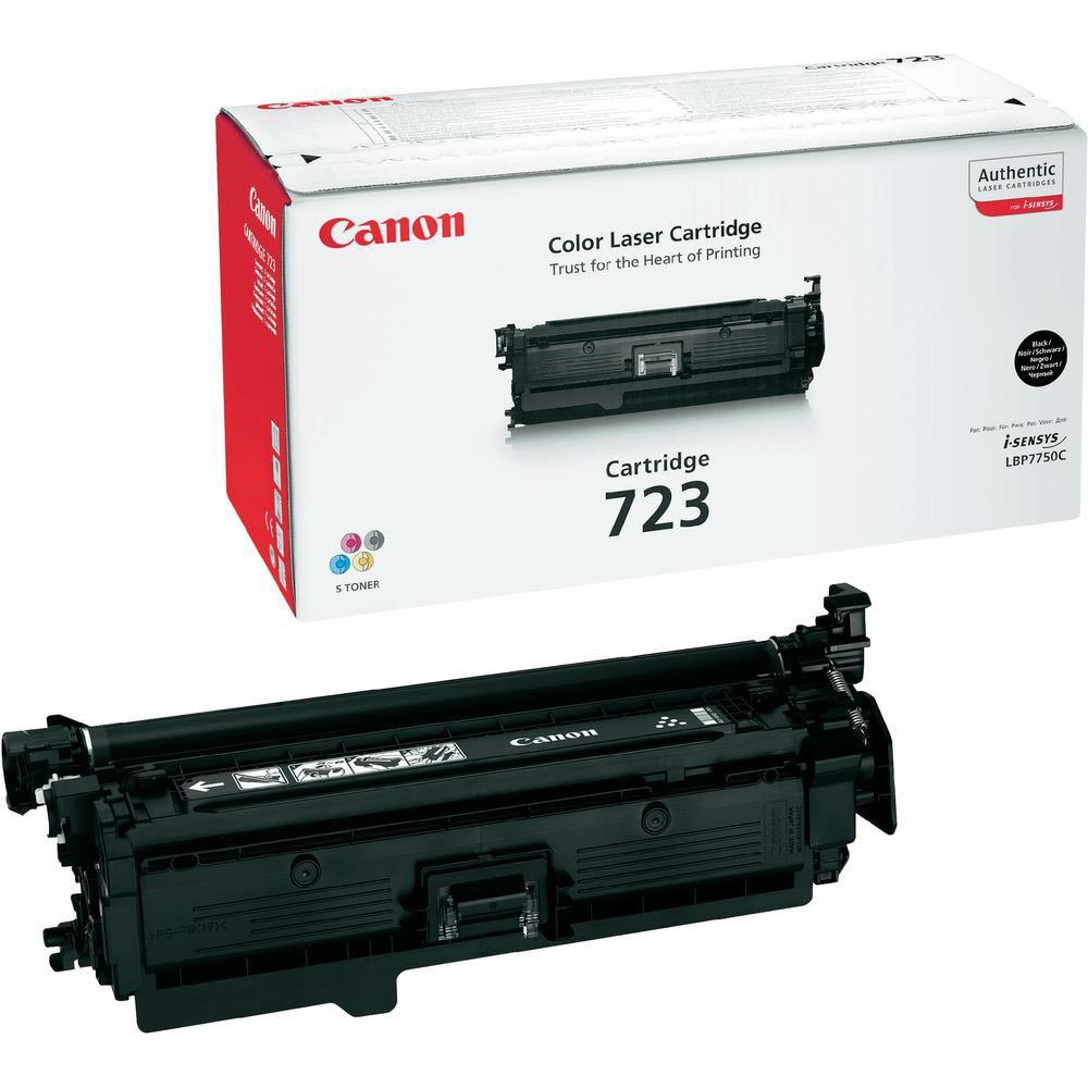 Canon toner 723BK, 5.000 pagina's, OEM 2644B002, zwart